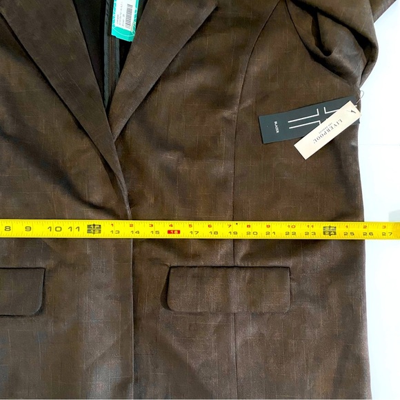 Liverpool Stitch Fix New Suede Stretch Boyfriend Blazer NWT - Picture 9 of 16